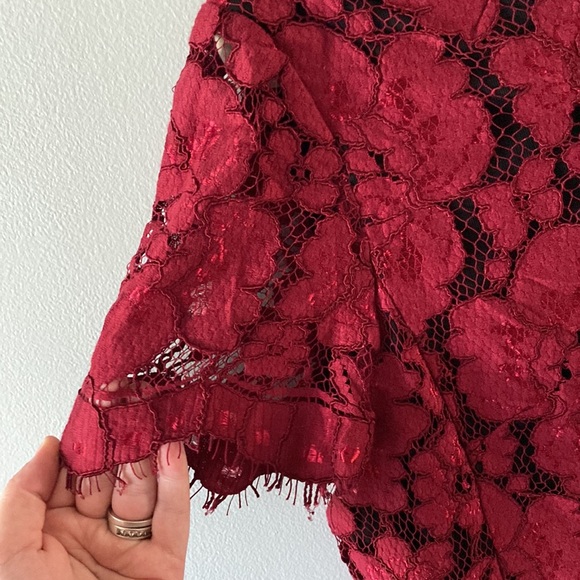 🎉HP🎉 EUC Betsy Johnson Lace Shift Dress💋 Size 12 - Picture 3 of 5